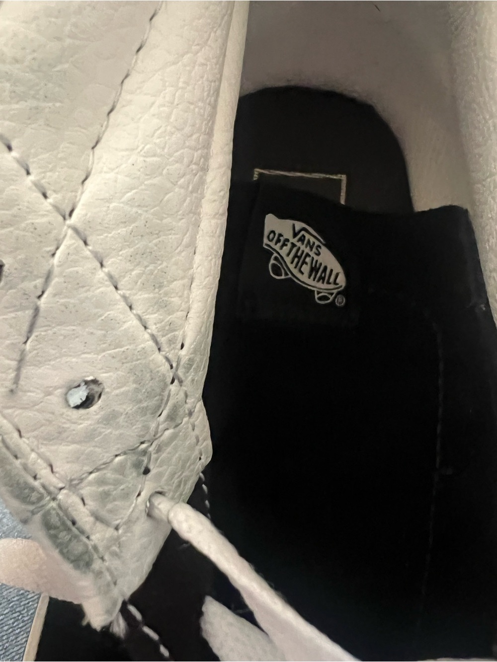 Vans Sk8-Hi "Rose Dreams" black suede uppers, floral canvas at quarters, 10 - Picture 8 of 10